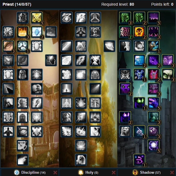 shadow priest t10set talent tree wow wotlk